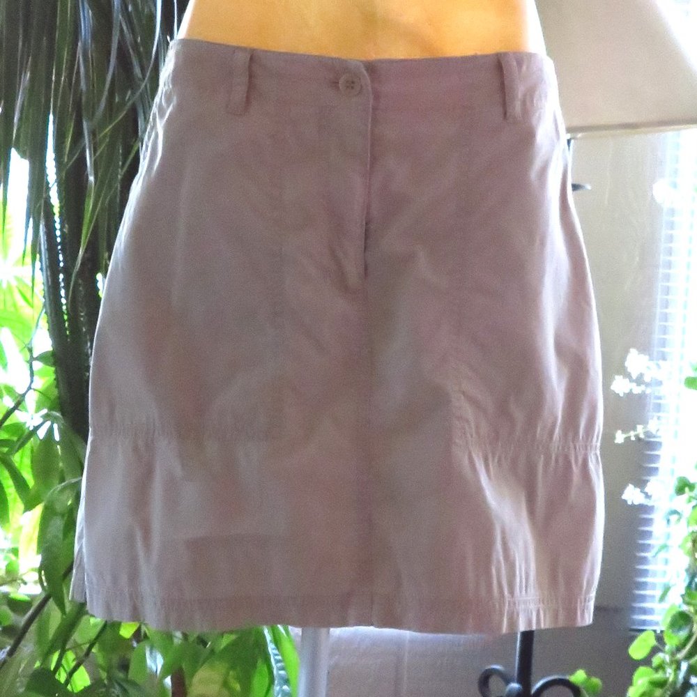 Vintage cotton mini skirt